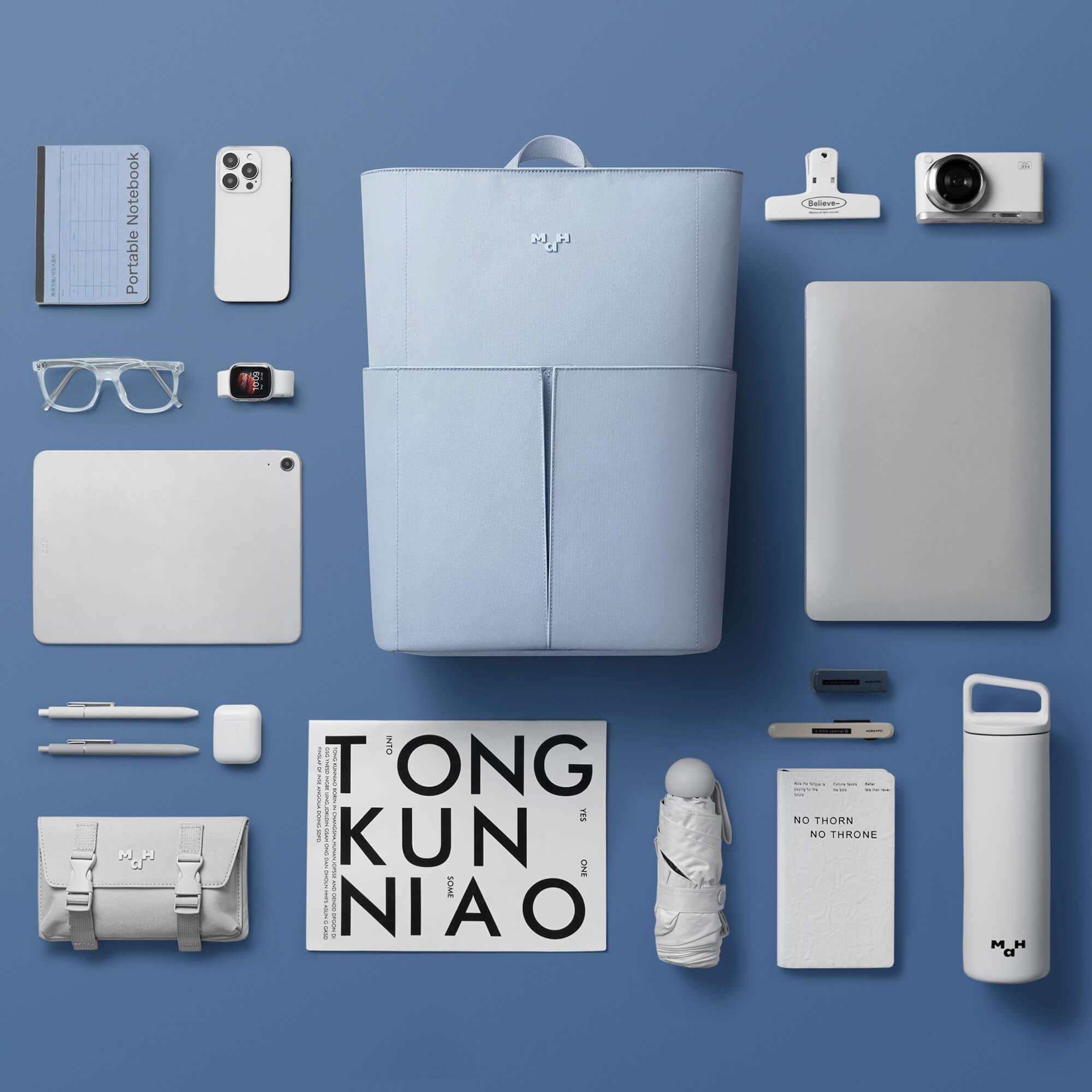 Line Backpack| C-600 | Cloud Blue