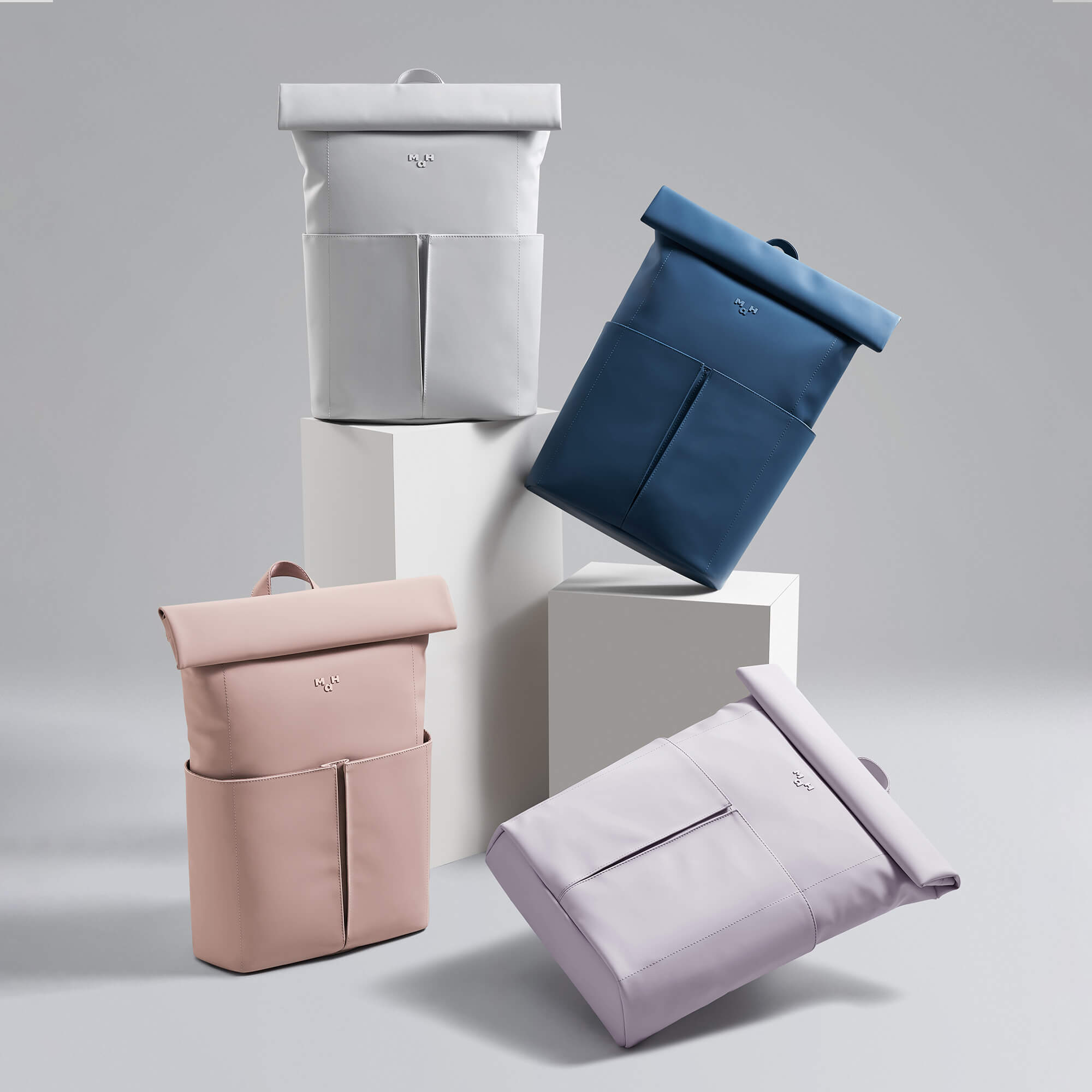 Line Rolltop Backpack | PU