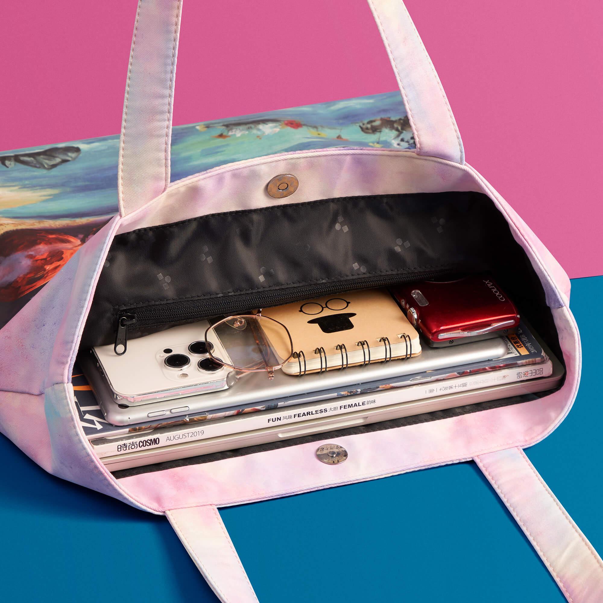 MaH Canvas Tote Bags For Student