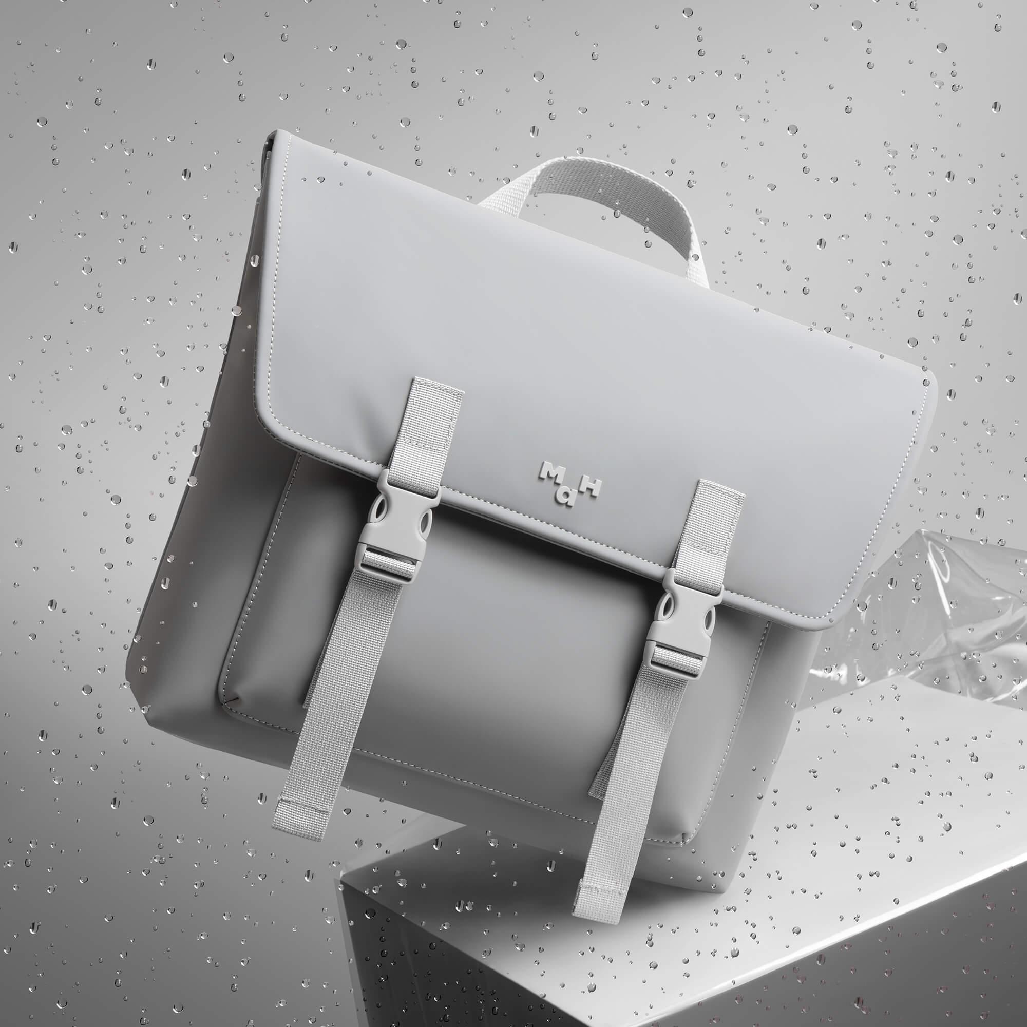 PU Waterproof Backpack School Bag