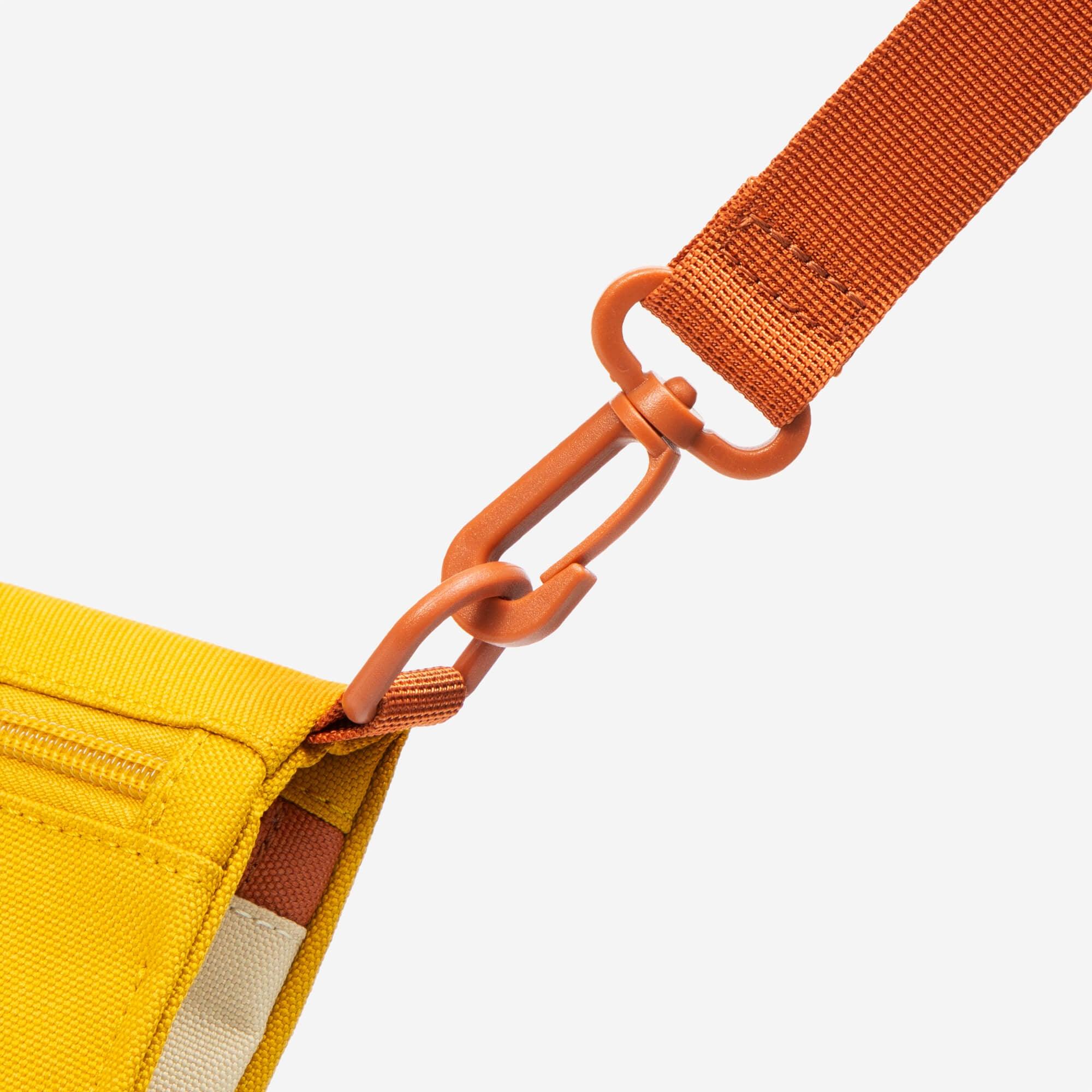 Yellow Flap Crossbody Bag