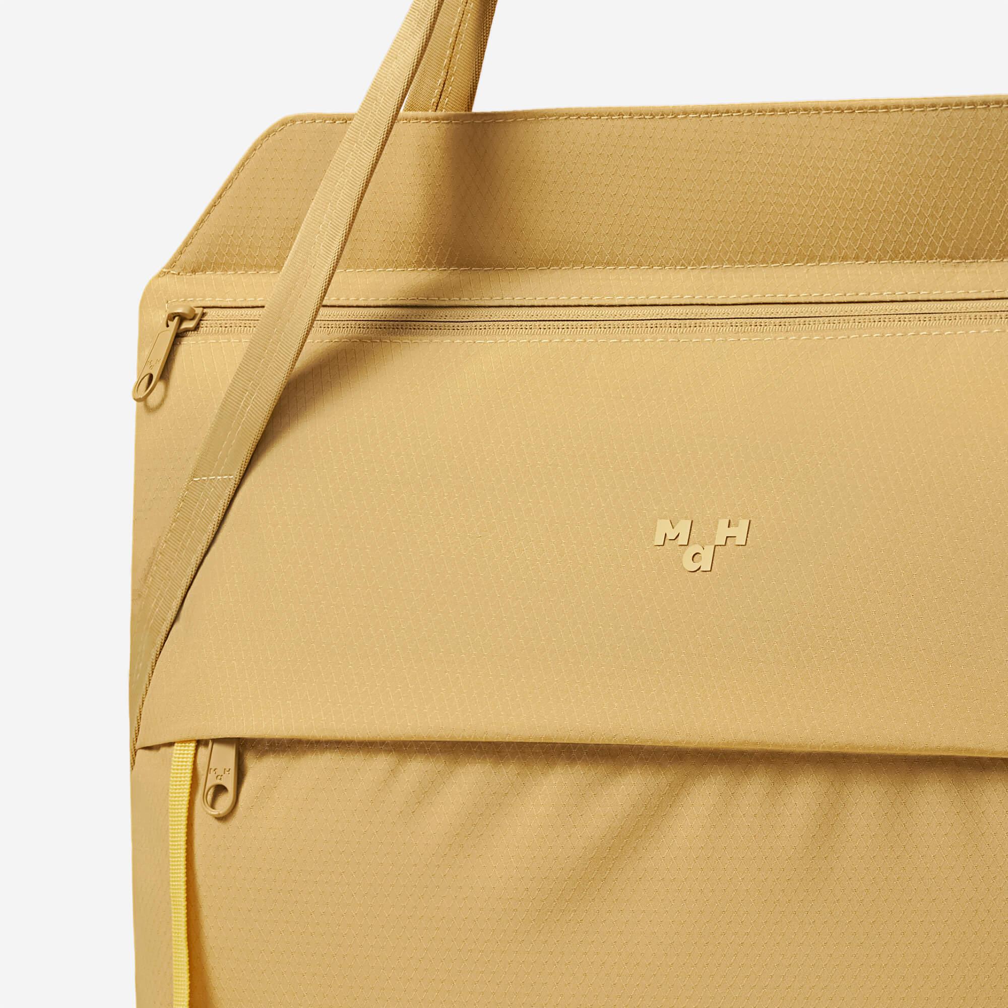 Minimalist Yellow Tote Bag For Uni