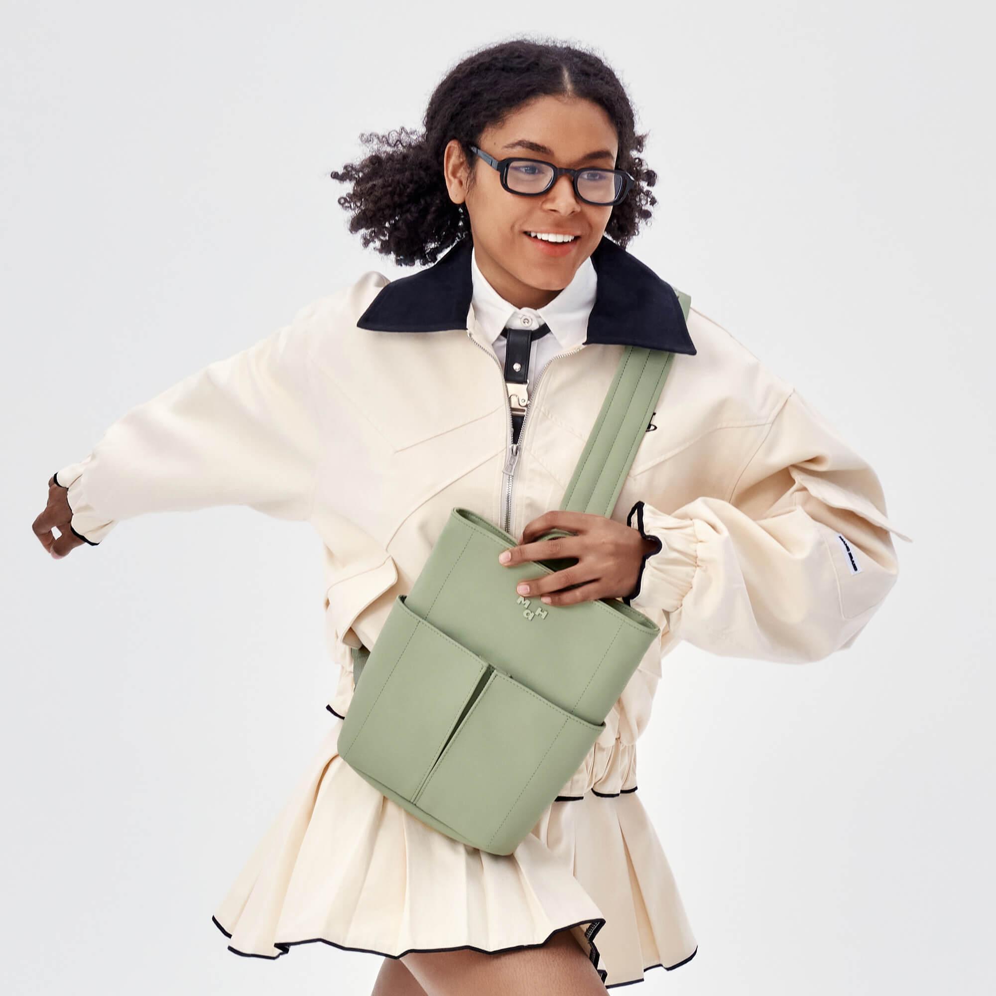 MaH Line Sling Bag-Grey