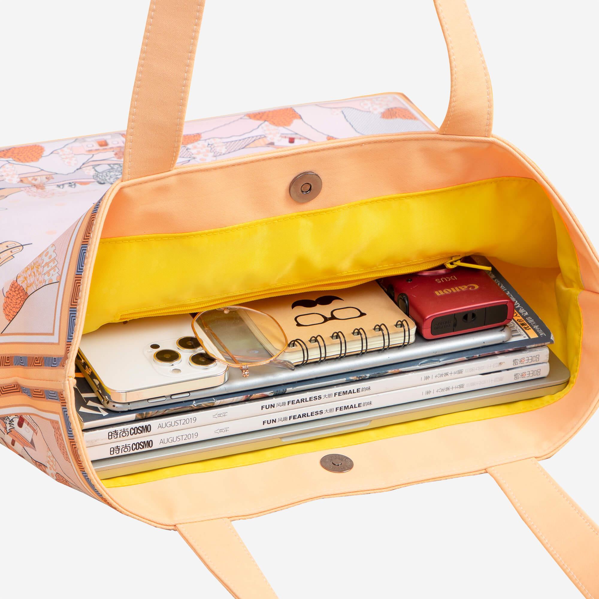 MaH Waterproof Canvas Tote Bag