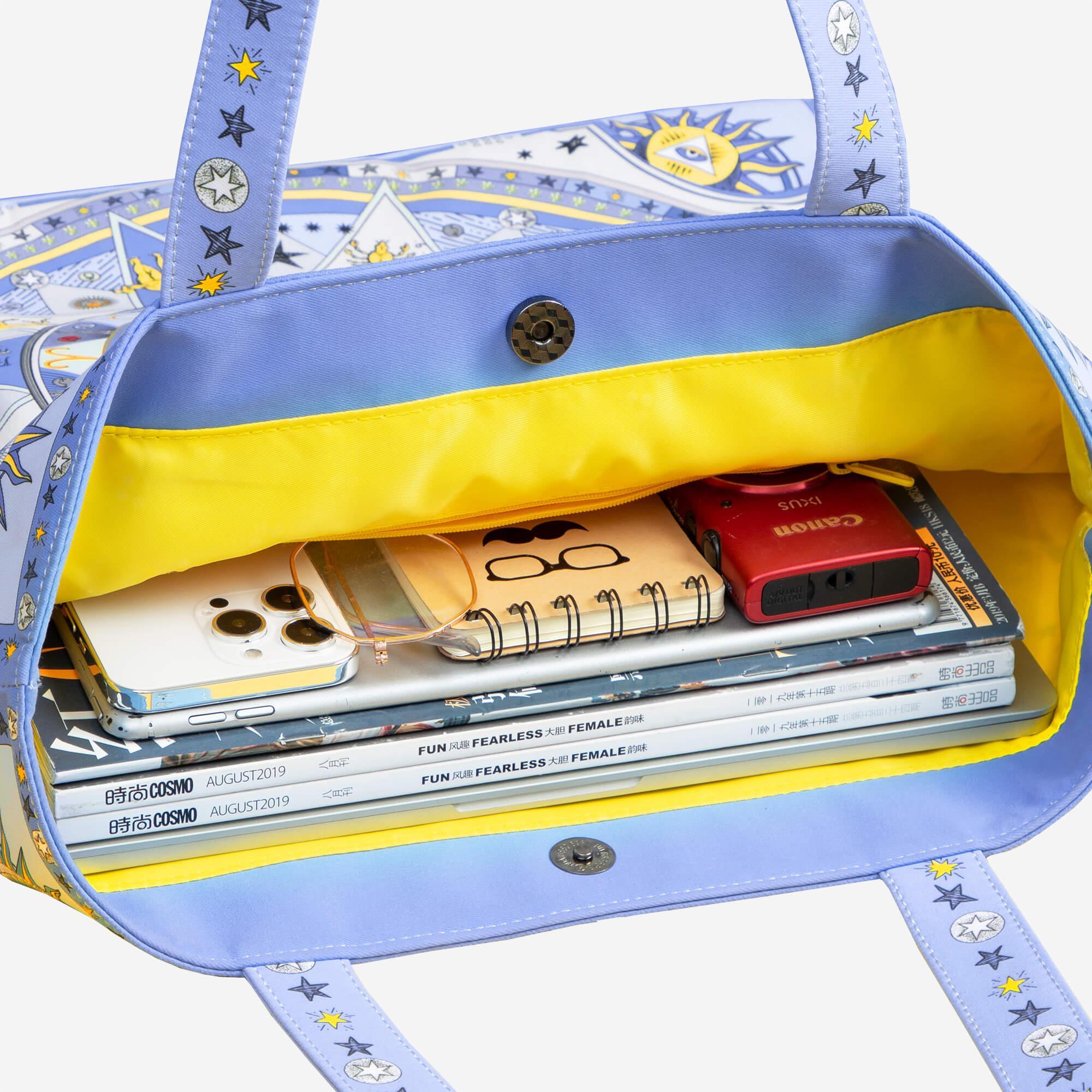 MaH Boho Canvas Tote Bag Everyday