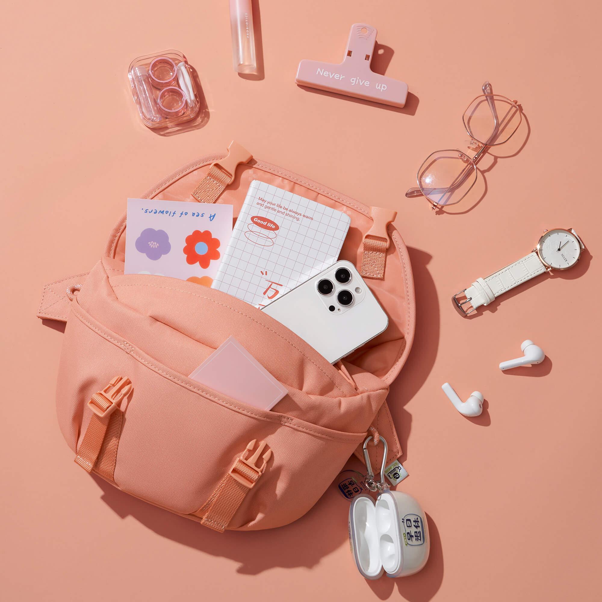 Waterproof Hip Pack in Pink