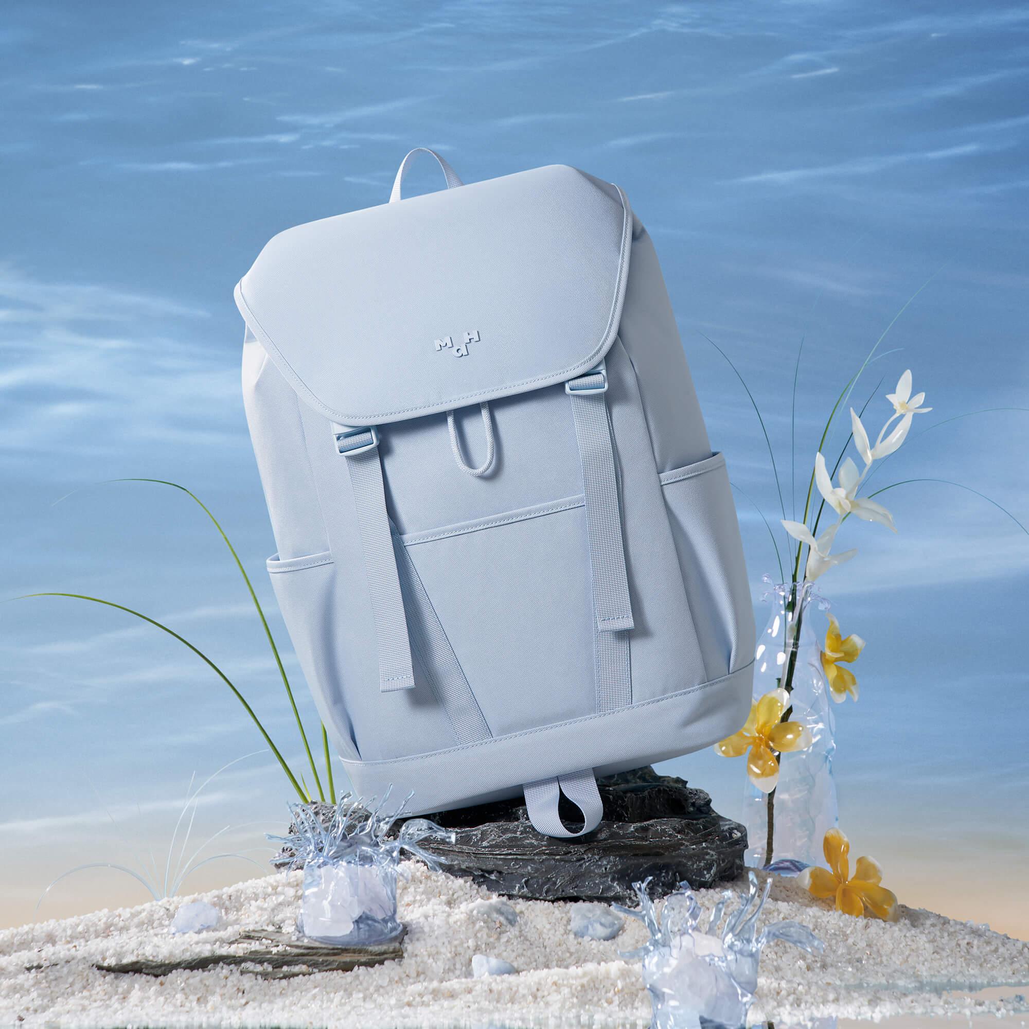 MaH Young Tour Backpack in Cloud Blue For School