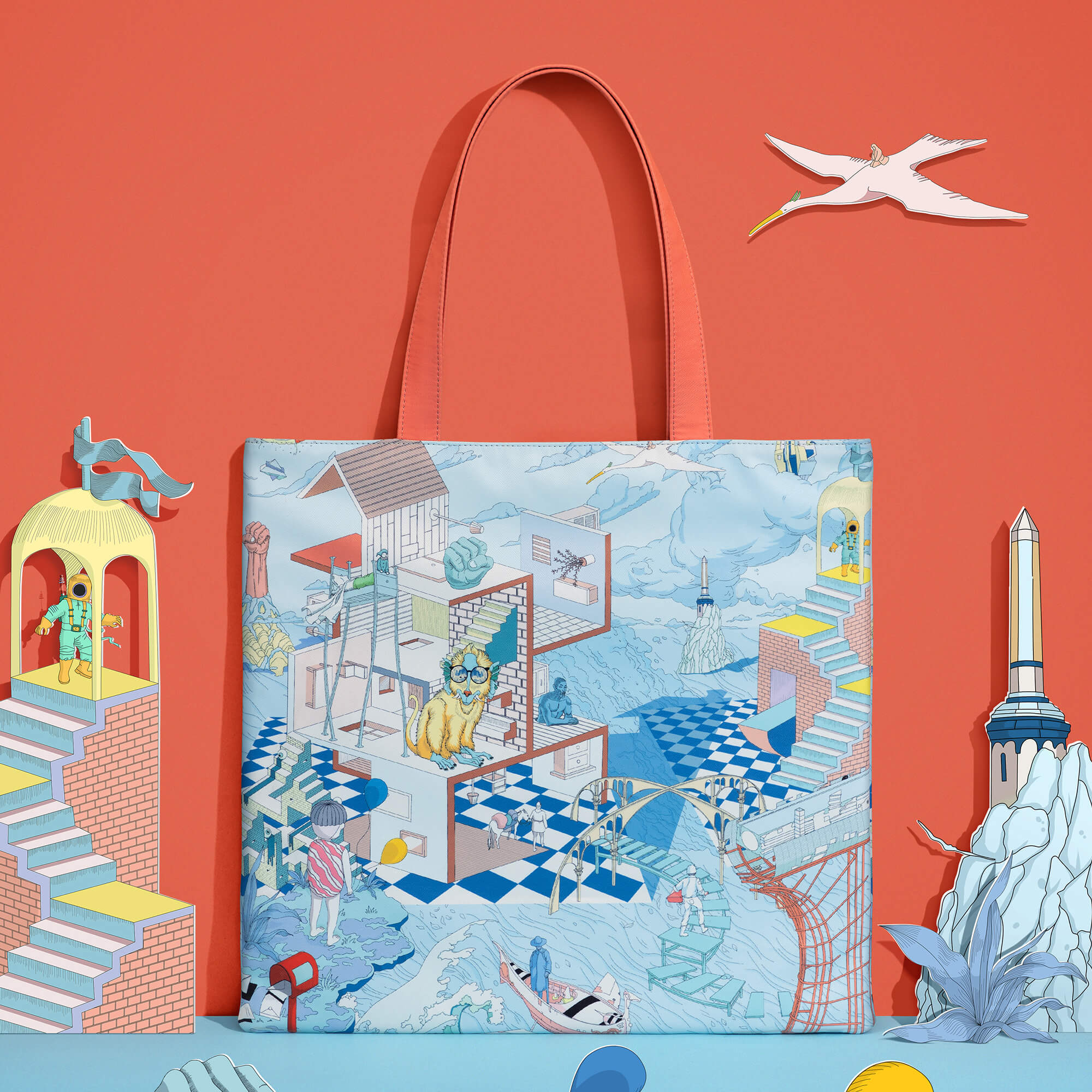 Printing Tote | Fantasy World