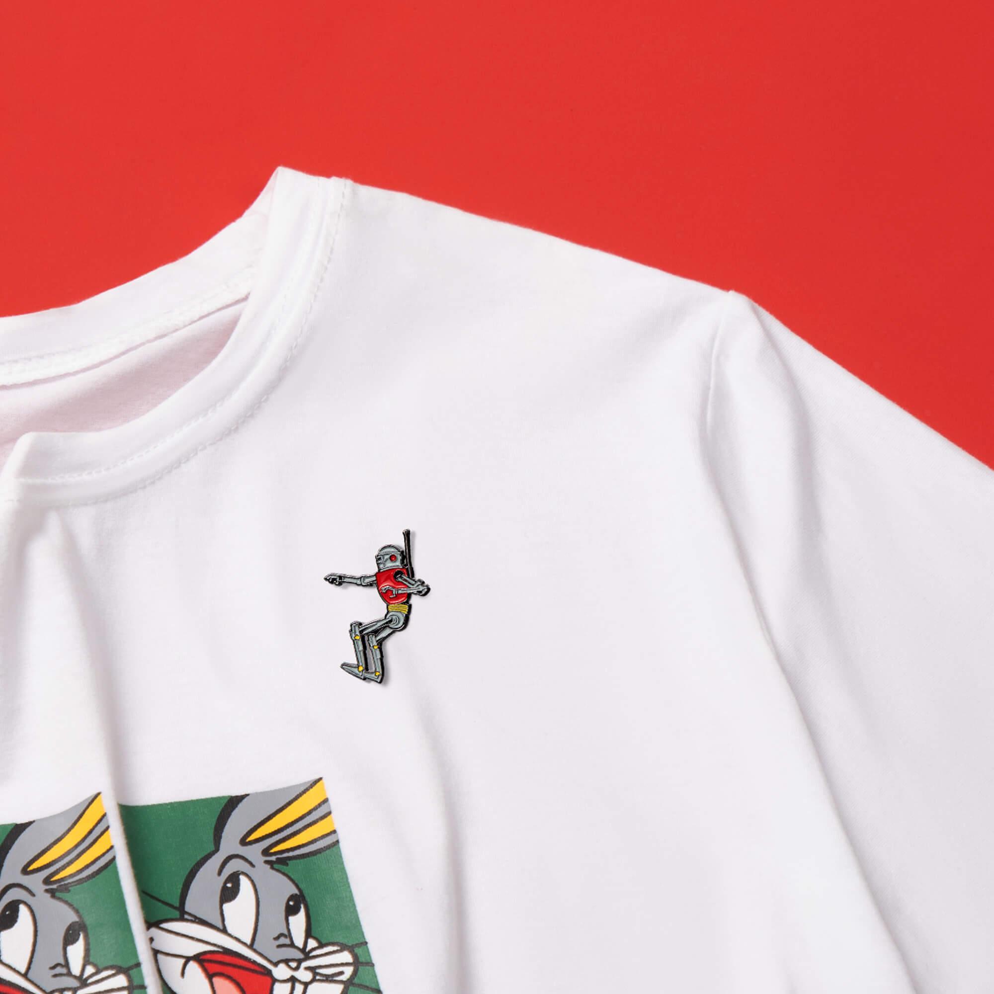 MaH Lapel Enamel Pin-Dancing Robot