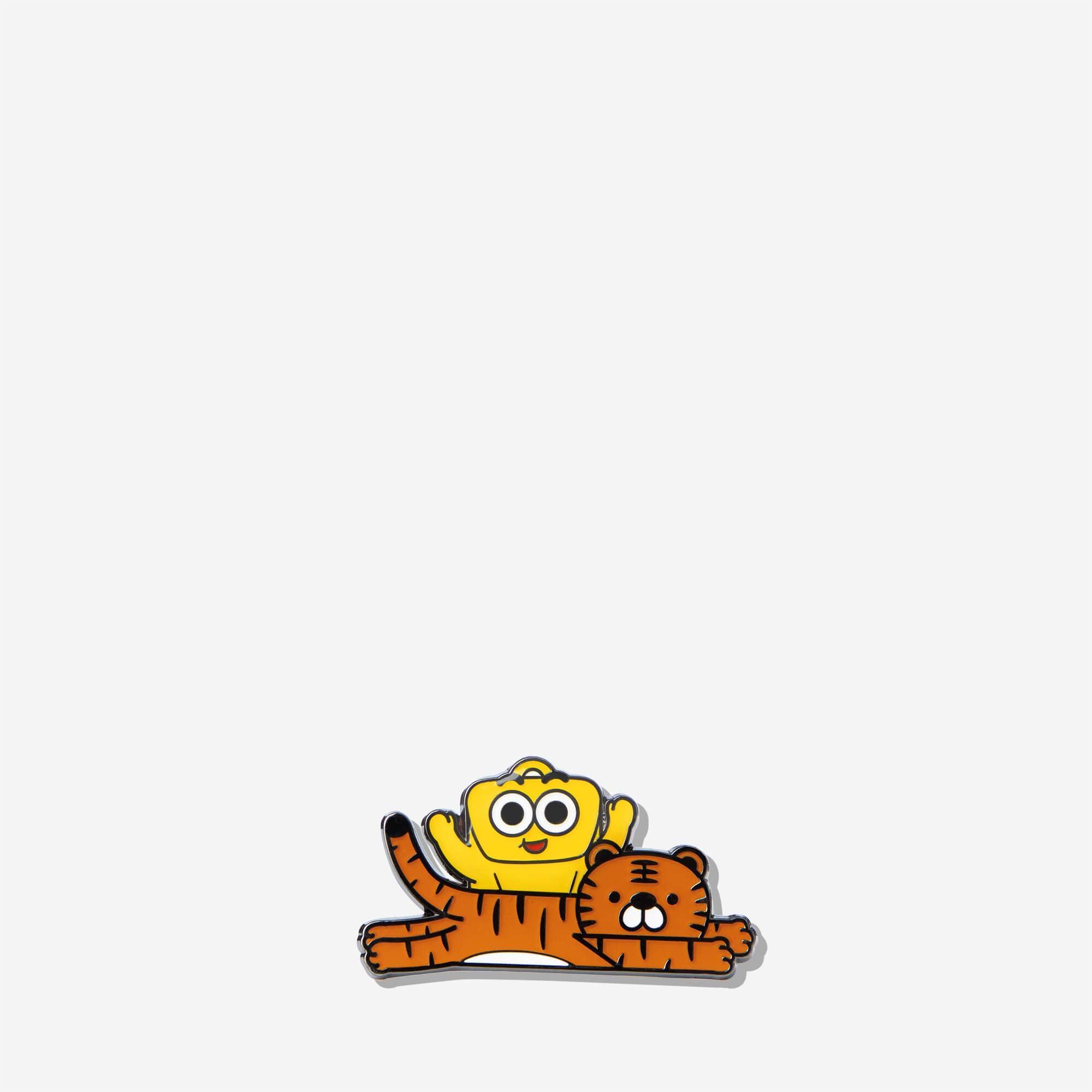 MaH Lapel Enamel Pin-Yellow Tigers