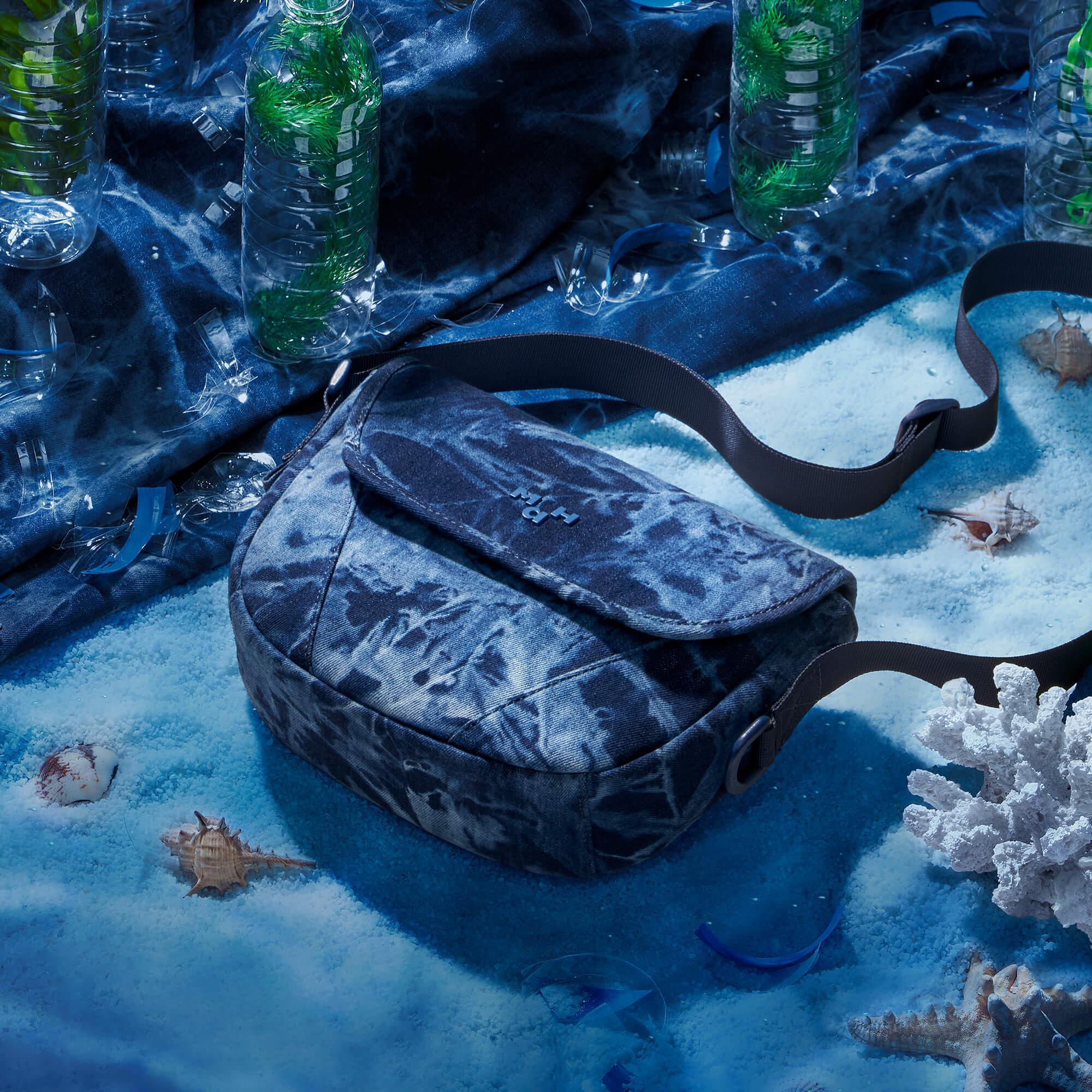 Denim Crossbody Bag-Tye Die
