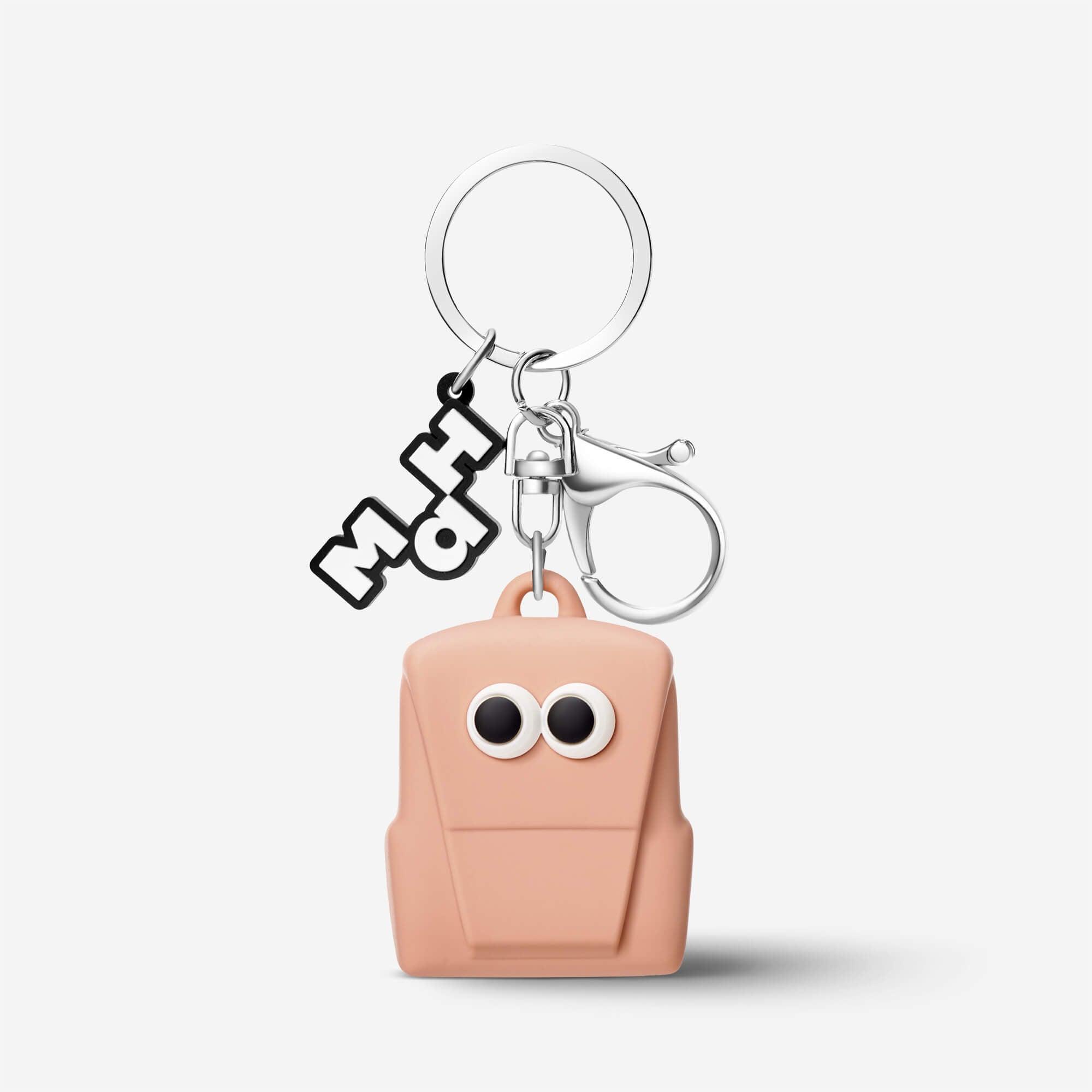 MaH PVC cartoon bag shaped keychain. Cute keychanis for teens.
