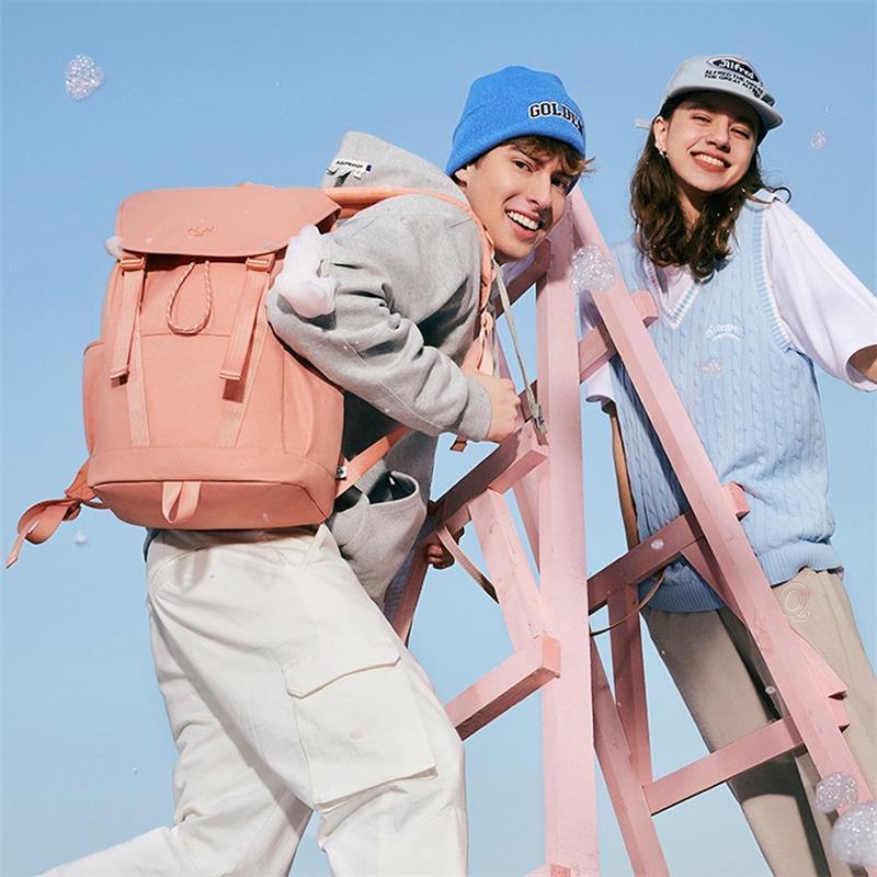 Girls Pink Backpack For Traveling