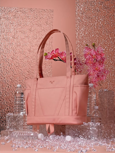 Waterproof Womens Tote Bags Pink